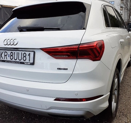 Audi Q3 cena 112000 przebieg: 73800, rok produkcji 2019 z Kraków małe 254